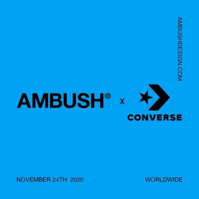 全绒毛鞋面，有勇气驾驭吗？AMBUSH x Converse 全新联名即将发售！干货分享