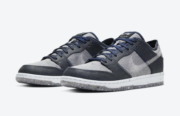 灰蓝风格的回收系列鞋款，Nike SB Dunk Low “Crater”即将发售不看后悔