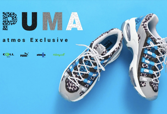雪豹纹理加持！atmos x PUMA 全新联名鞋款月底登场学到了吗
