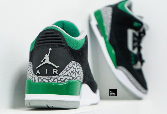 全新 Air Jordan 3 “Pine Green”  实物图曝光！这都可以