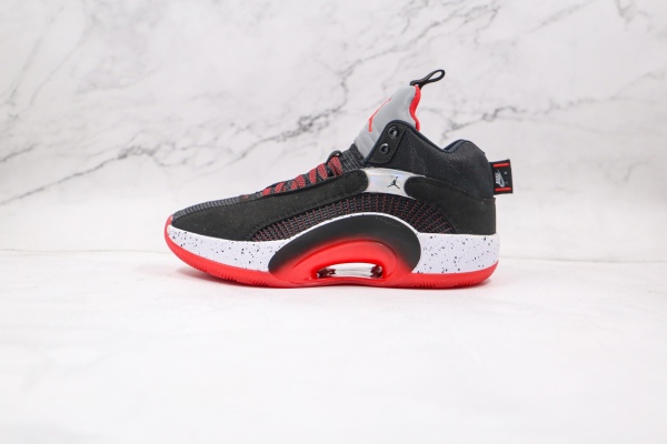 乔丹Air Jordan XXXV Sp-Tp Pf黑白红色AJ35代篮球鞋内置Zoom气垫支持实战 货号：CQ4227-030