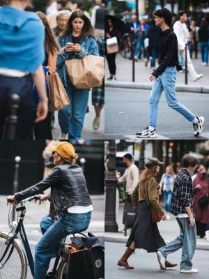 真实镜头下的法国路人穿搭，看过一次就懂得，什么才是真正的时尚