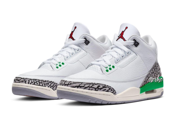 Air Jordan 3“Lucky Green”4月6日发布
