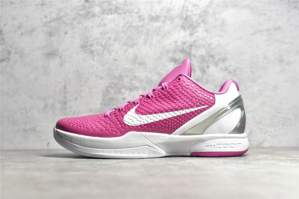 科比6代乳腺癌限定粉色球鞋 NIKE KOBE 6 PROTRO KAY YOW Nike缓震球鞋 货号：DJ3596-600