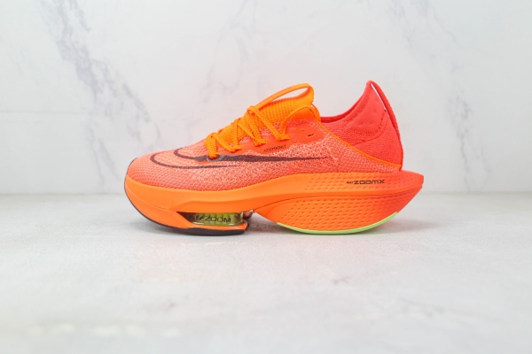 耐克Nike Air Zoom Alphafly NEXT% 2 Proto公路竞速橙色马拉松超级跑鞋 耐克NEXT%马拉松跑鞋系列 货号：DN3555-800