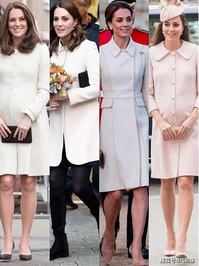 凯特王妃穿搭真不是盖的！10种颜色大衣随便穿，没有一套违背审美