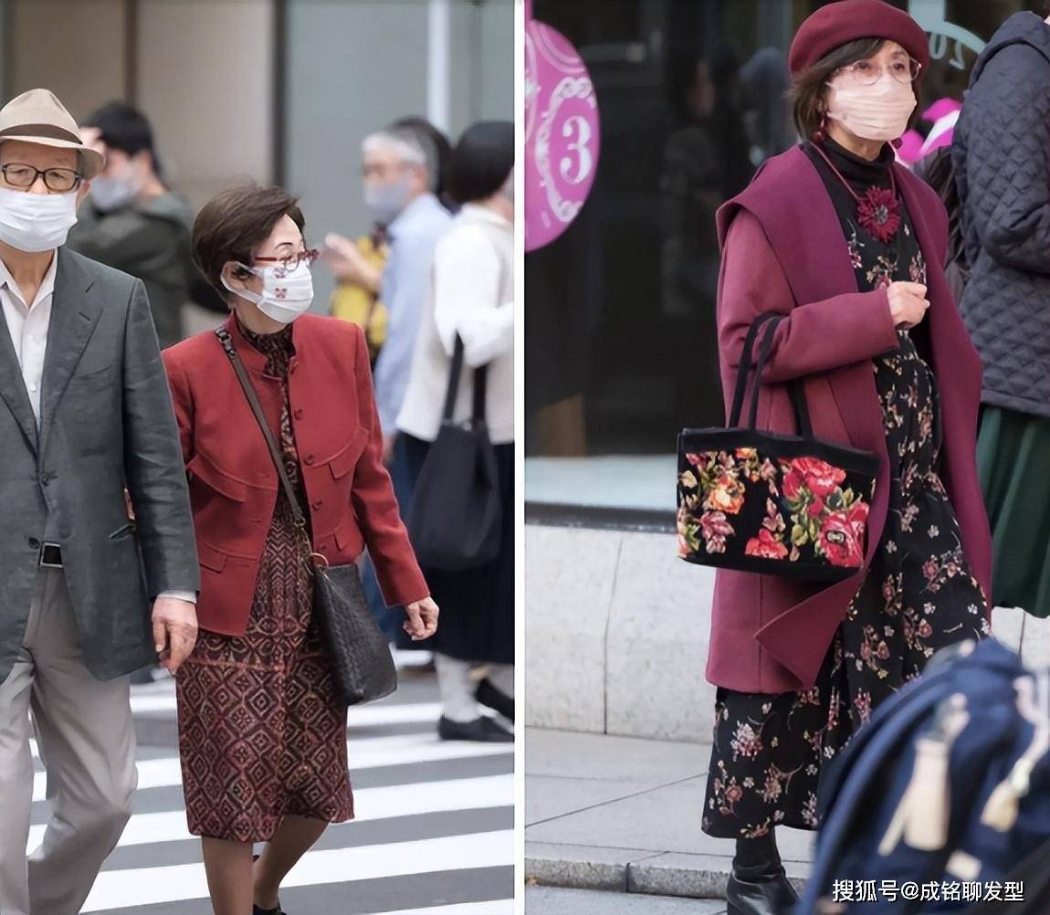 女人上了年纪请远离“老年装”！日本奶奶这样穿，时尚优雅又体面