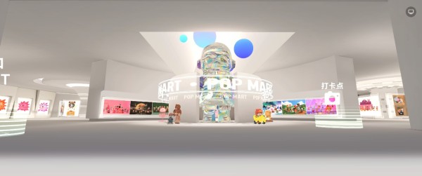数百款爆品轮番上线，泡泡玛特首届虚拟潮玩艺术周正式开启