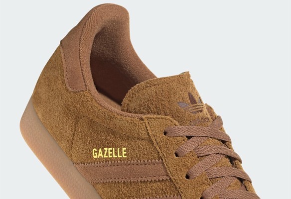 但是超适合秋冬的小麦配色！全新 adidas Originals Gazelle 官图曝光！