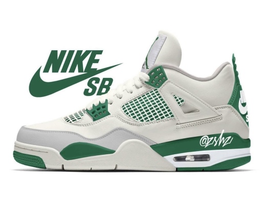 Nike SB x Air Jordan 4“Pine Green”3月20日发布
