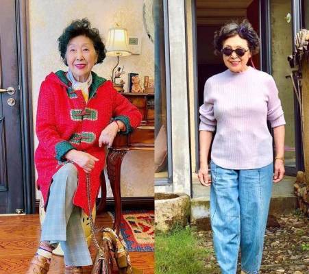 过了60岁的女人，建议多穿这4种服装搭配！时髦减龄又有优雅气质