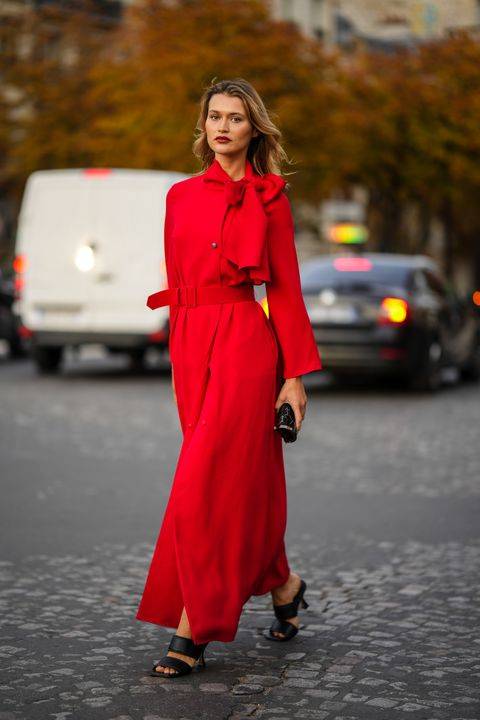 过年「红色穿搭」造型范本！5个技巧轻松打造时髦不俗气的红色系穿搭