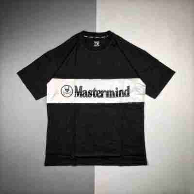 Mastermind WORLD ＆ Timberland联名 19Fw 黑白拼色徽标印花短袖