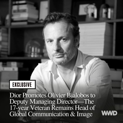 DIOR 提拔 Olivier Bialobos 为全球传播和形象的副总经理