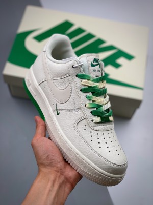 Air Force1 07 串标白绿渐变