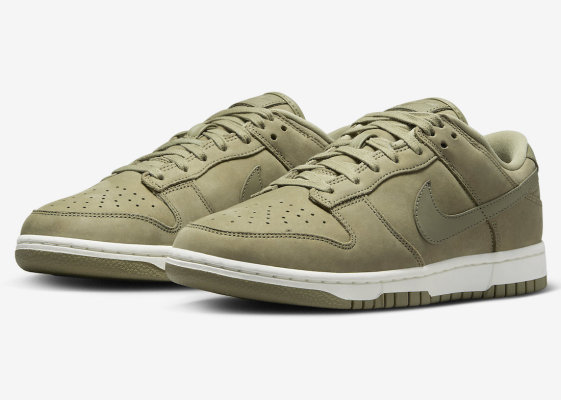 Nike Dunk Low“Neutral Olive”于4月22日发布
