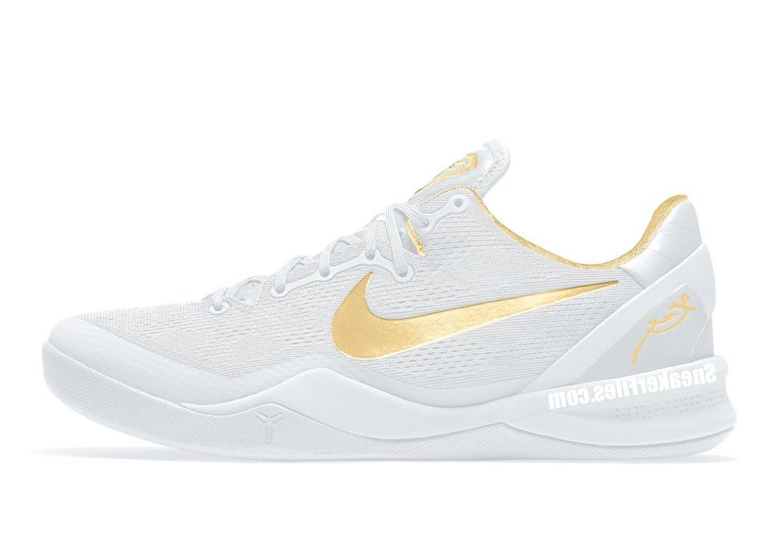 Nike Kobe 8 Protro“白色/金属金”2024年夏季发布
