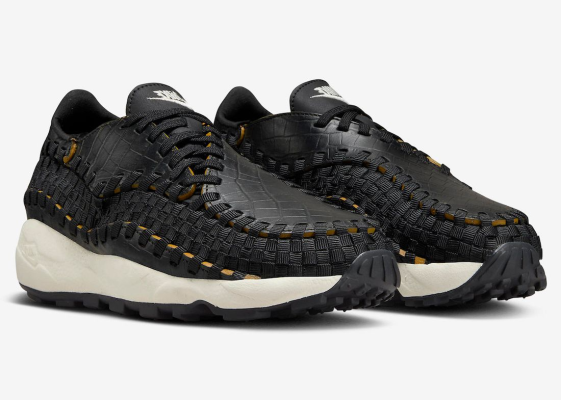 Nike Air Footscape Woven Premium“Black Croc”即将面世
