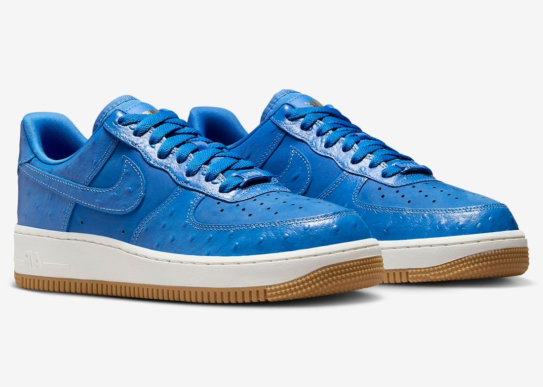 Nike Air Force 1 Low“Blue Ostrich”于2024年春季发布
