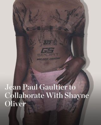 jean paul richter,Jean Paul Gaultier 将与 Shayne Oliver 打造合作胶囊系列