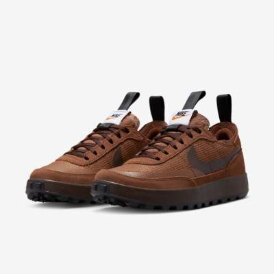 2023.2.6发售：Tom Sachs x NikeCraft General Purpose减震防滑耐磨 低帮 运动休闲鞋 棕色 火星鞋4.0