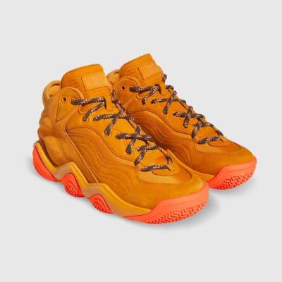 2023.2.9发售：IVY Park x adidas Top Ten 2000减震防滑耐磨复古篮球鞋棕橙