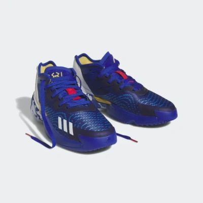 2023.3.15发售：Adidas DON Issue 4米切尔4代减震防滑耐磨低帮篮球鞋蓝黑IE4517
