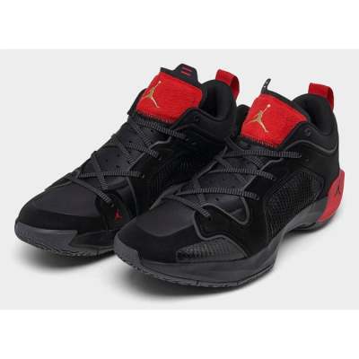 2023.3.30发售：Air Jordan 37 Low “Bred”减震防滑耐磨低帮实战篮球鞋DQ4122 007