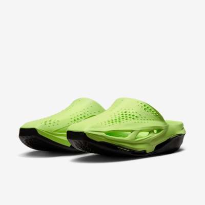 今日发售MMW x Nike Zoom 005 Slide “Volt”潮流联名凉拖鞋DH1258 700