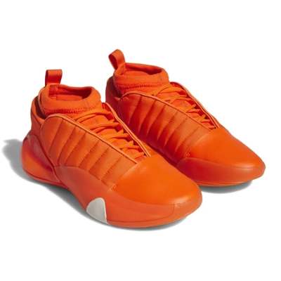 2023.8.1球鞋发售:adidas Harden Vol.1。7 “Impact Orange橘色中帮实战篮球鞋”ID2237