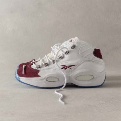 2023.8.4球鞋发售:白红复古篮球鞋Packer x Reebok Question “Burgundy”IE2152