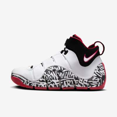 2023.9.26球鞋发售:詹姆斯4代高帮篮球鞋 Nike LeBron 4 “Graffiti”DJ4888 100