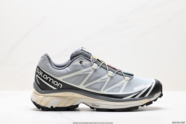 Salomon XT-6 RECUT 萨洛蒙户外越野跑鞋 鞋面采用SENSIFIT贴合技术 全方位贴