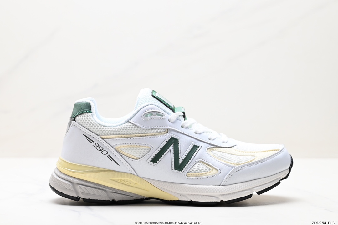 新百伦NB990 V4 New Balance NB990系列 高端美产复古休闲跑步鞋 采用台产猪巴