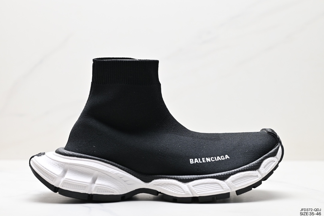 巴黎世家袜子鞋✔私模大底 原装鞋面Balenciaga 刻字清晰 100%不掉字 完美版本 原包装盒