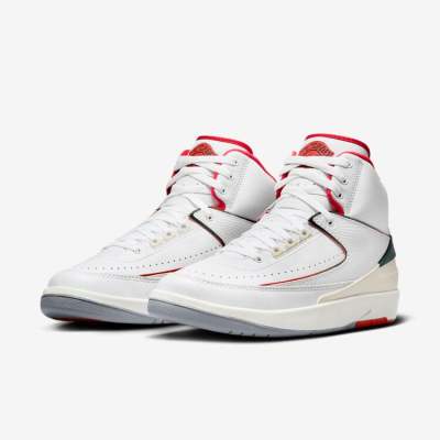 2023.11.20球鞋发售:AJ2白色复古球鞋 Air Jordan 2 “Origins”DR8884 101
