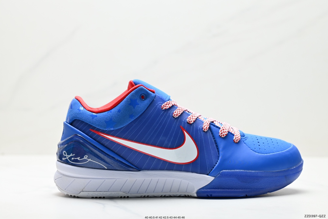 Nike Zoom Kobe V Protro 科比5代男士篮球鞋 
鞋面采用轻质的合成皮革和织物系