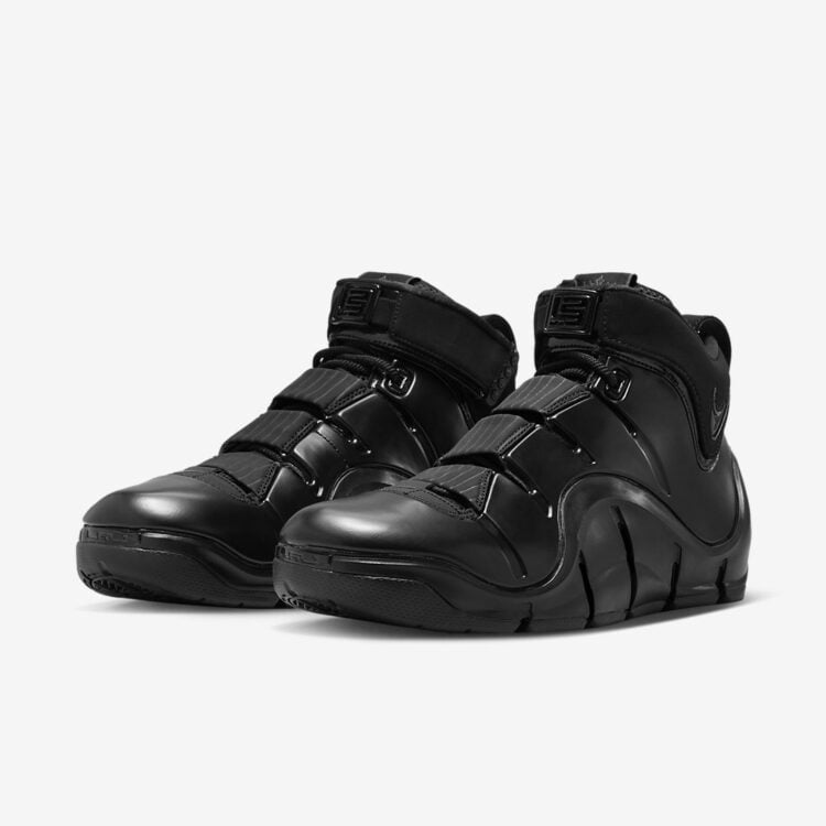 2023.12.12球鞋发售:詹姆斯4代黑武士球鞋 Nike LeBron 4 “Anthracite”FJ1597 001