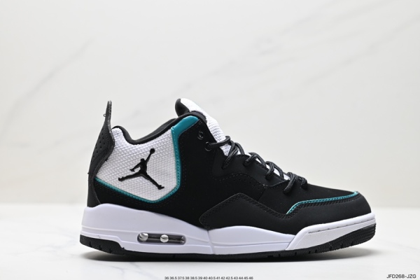 黑绿配色 耐克Nike Air Jordan Courtside 23迈克尔·乔丹AJ3代简版中帮复