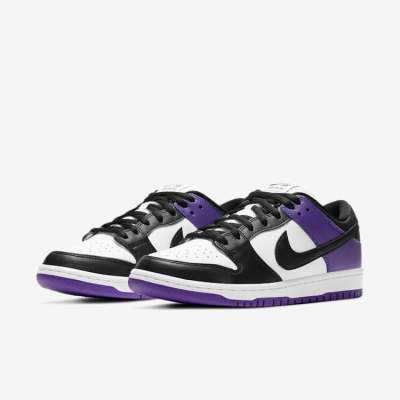 2024.1.27球鞋发售:黑紫低帮板鞋 Nike SB Dunk Low“Court Purple