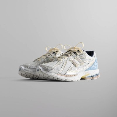 2024.3.11球鞋发售:总统级跑步鞋 Kith x New Balance 1906R “白/蓝”