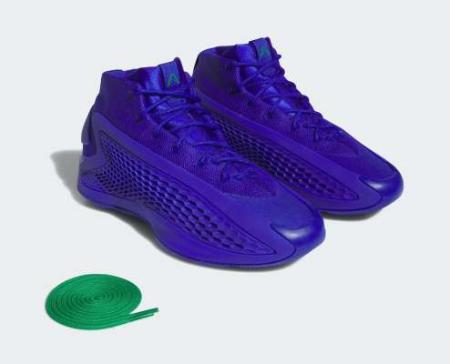 2024.3.15球鞋发售:中帮蓝色球鞋 Adidas AE 1“Velocity Blue”IF1864