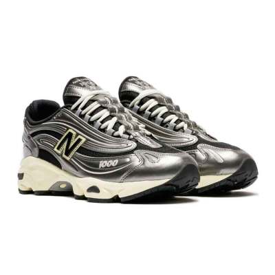 2024.4.24球鞋发售:NB1000银黑耐磨透气休闲跑步鞋 New Balance 1000 “